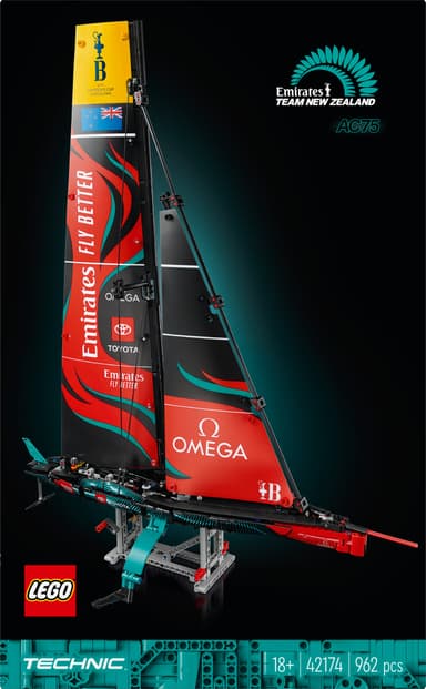 LEGO Technic Emirates Team New Zealand AC75 yacht 42174