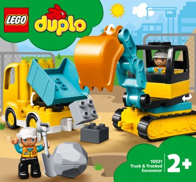 LEGO DUPLO Town Lastbil och grävmaskin 10931