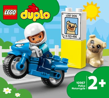 LEGO DUPLO Town Polismotorcykel 10967