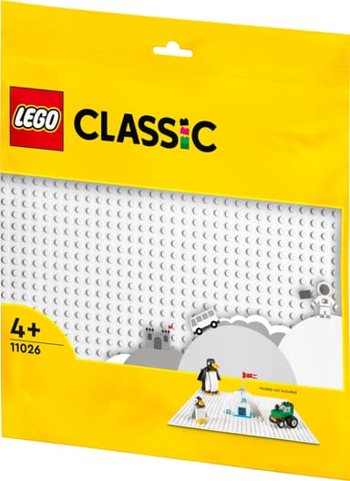 LEGO Classic Vit basplatta 11026