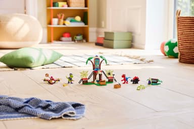 LEGO Spidey Spideys och Gobbys raptorstrid vid trädkojan 11200
