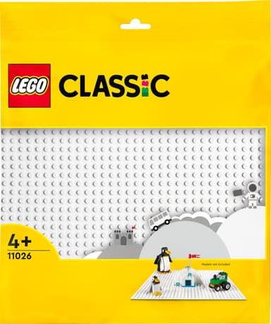 LEGO Classic Vit basplatta 11026