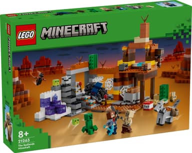 LEGO Minecraft Gruvschaktet i stenöknen 21263