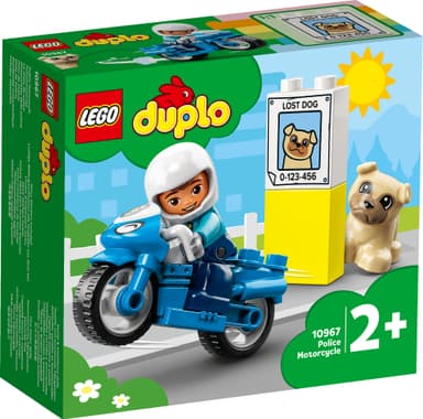 LEGO DUPLO Town Polismotorcykel 10967