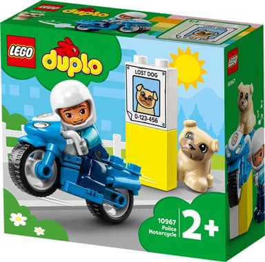LEGO DUPLO Town Polismotorcykel 10967