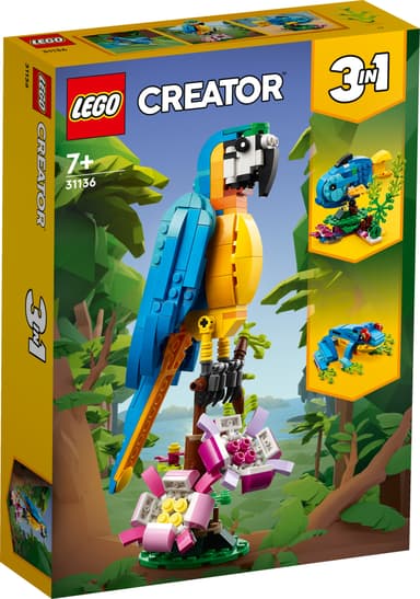 LEGO Creator Exotisk papegoja 31136
