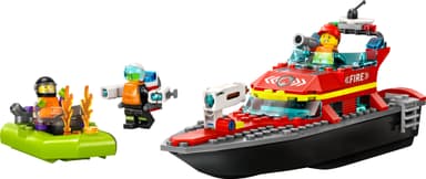 LEGO City Brandräddningsbåt 60373