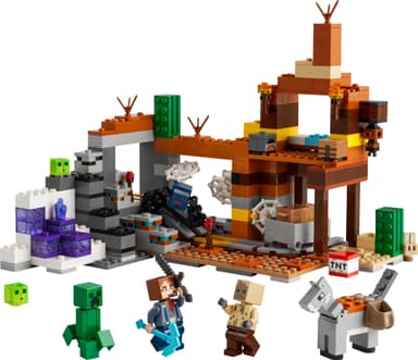 LEGO Minecraft Gruvschaktet i stenöknen 21263