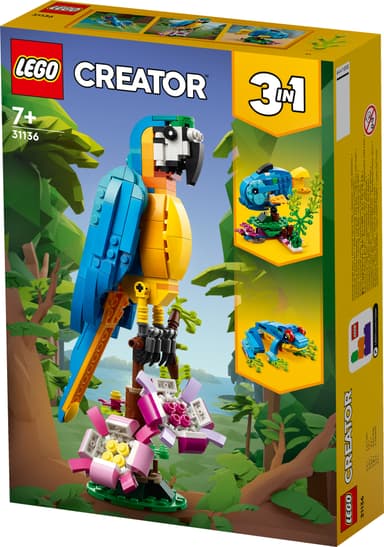 LEGO Creator Exotisk papegoja 31136