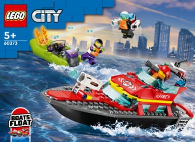 LEGO City Brandräddningsbåt 60373