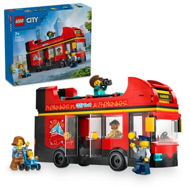LEGO City Röd dubbeldäckare för sightseeing 60407