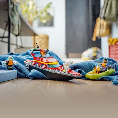 LEGO City Brandräddningsbåt 60373