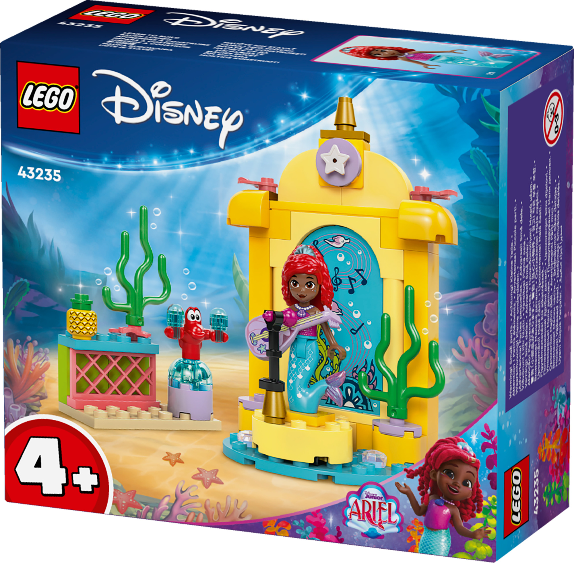 LEGO Disney Princess Ariels musikscen 43235