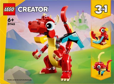 LEGO Creator Röd drake 31145