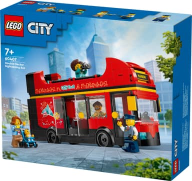 LEGO City Röd dubbeldäckare för sightseeing 60407