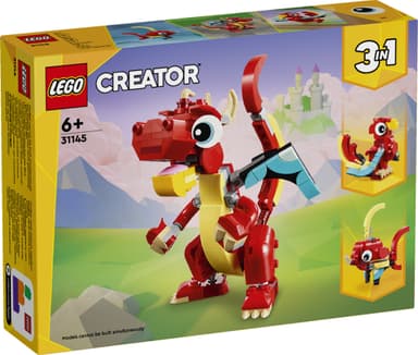 LEGO Creator Röd drake 31145