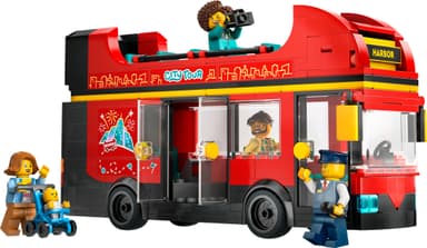 LEGO City Röd dubbeldäckare för sightseeing 60407