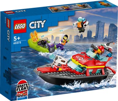 LEGO City Brandräddningsbåt 60373