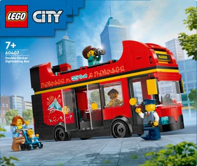 LEGO City Röd dubbeldäckare för sightseeing 60407