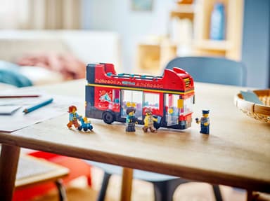 LEGO City Röd dubbeldäckare för sightseeing 60407
