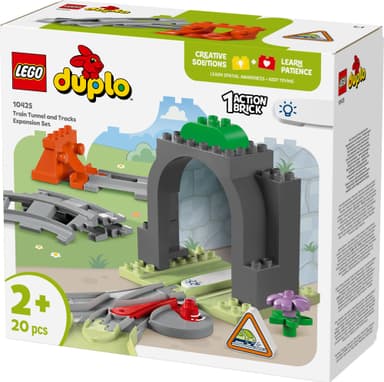 LEGO DUPLO Town Tågtunnel och spår – Expansionsset 10425