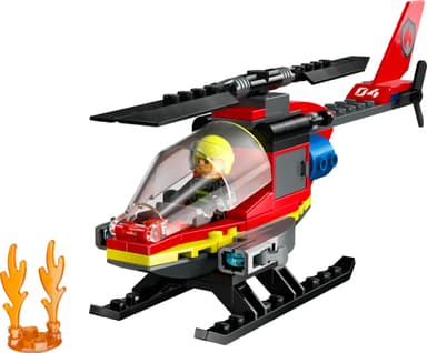LEGO City Brandräddningshelikopter 60411