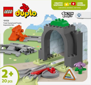 LEGO DUPLO Town Tågtunnel och spår – Expansionsset 10425