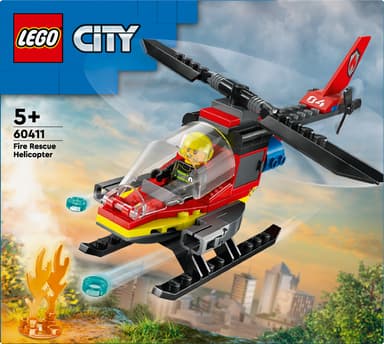 LEGO City Brandräddningshelikopter 60411
