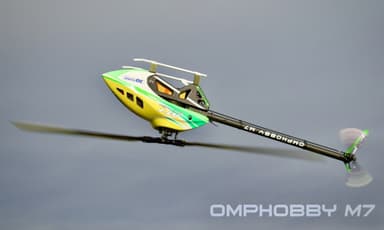 OMP Hobby M7 KIT Helikopter m/blades - Yellow