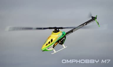 OMP Hobby M7 KIT Helikopter m/blades - Yellow