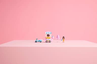 LEGO Friends Sockervaddsstånd och vespa 42643