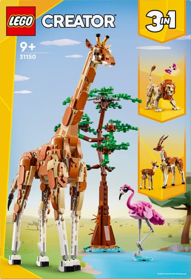 LEGO Creator Vilda safaridjur 31150
