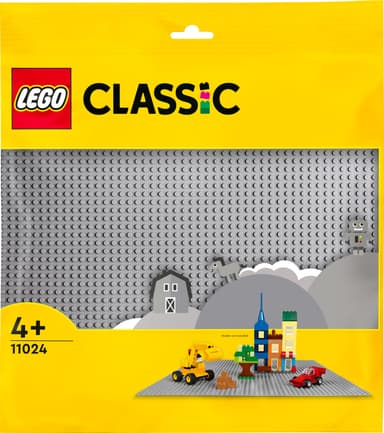 LEGO Classic Grå basplatta 11024