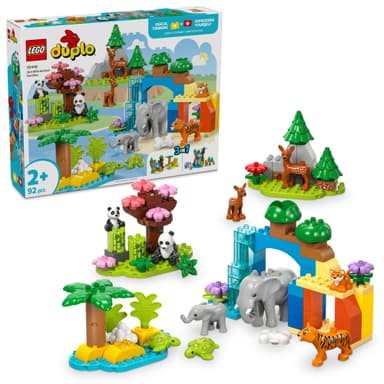 LEGO DUPLO Town 3-i-1 Vilda djurfamiljer 10446
