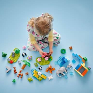 LEGO DUPLO Town 3-i-1 Vilda djurfamiljer 10446