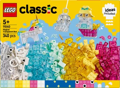 LEGO Classic Magisk genomskinlig låda 11040