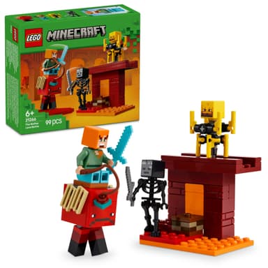 LEGO Minecraft Lavastriden i Nether 21266