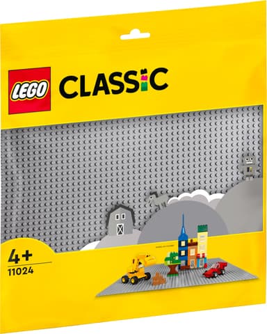 LEGO Classic Grå basplatta 11024