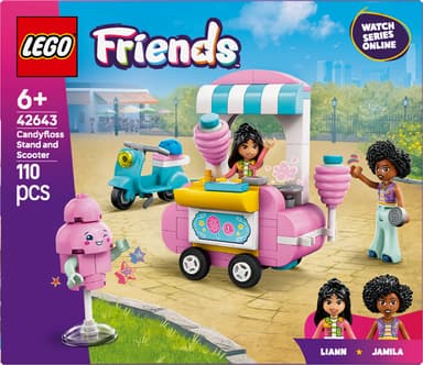 LEGO Friends Sockervaddsstånd och vespa 42643