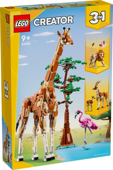 LEGO Creator Vilda safaridjur 31150