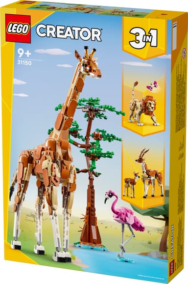 LEGO Creator Vilda safaridjur 31150