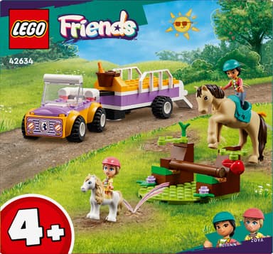 LEGO Friends Häst- och ponnysläp 42634