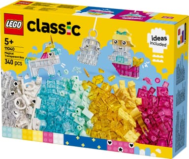 LEGO Classic Magisk genomskinlig låda 11040