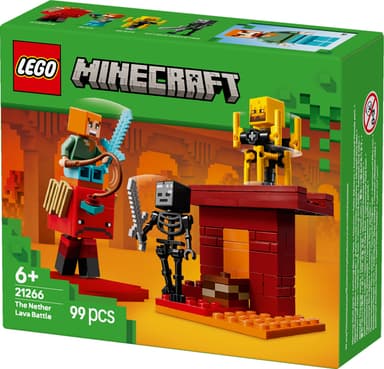 LEGO Minecraft Lavastriden i Nether 21266