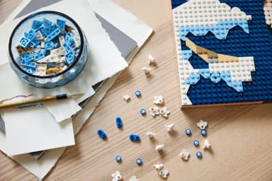 LEGO ART Hokusai – Under vågen utanför Kanagawa 31208