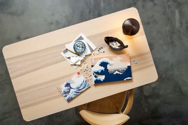 LEGO ART Hokusai – Under vågen utanför Kanagawa 31208