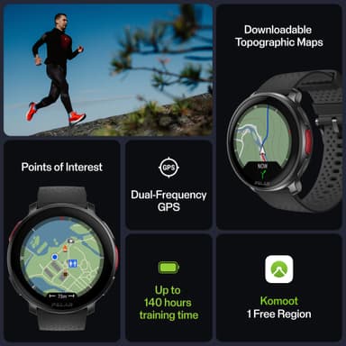 Polar Vantage V3 sportklocka 47 mm (svart)