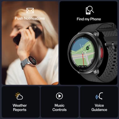 Polar Vantage V3 sportklocka 47 mm (svart)