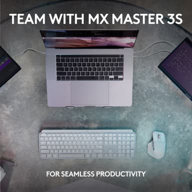 Logitech MX Keys S trådlöst tangentbord (grå)