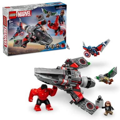 LEGO Super Heroes Captain America mot Red Hulk 76292